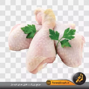تصویر دوربری گوشت مرغ با کیفیت