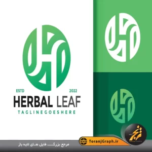 طرح لوگو با حرف انگلیسی H بصورت وکتور