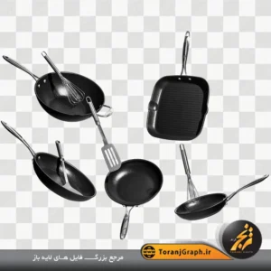 عکس png ست قابلمه و لوازم آشپزی